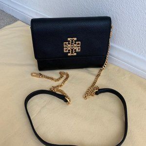 Tory Burch Wallet Lambskin Leather CrossBody Bag